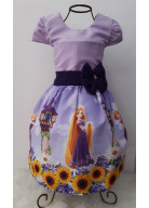 VESTIDO RAPUNZEL TAM. M, G, GG